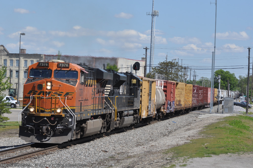 BNSF 7376 East